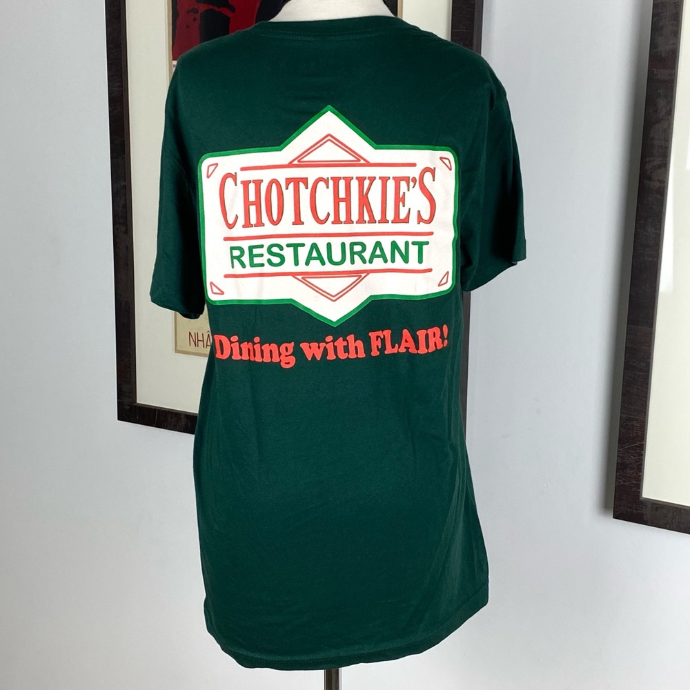 New Office Space Chotchkie’s Restaurant Movie BoxLunch Tee Shirt Flair